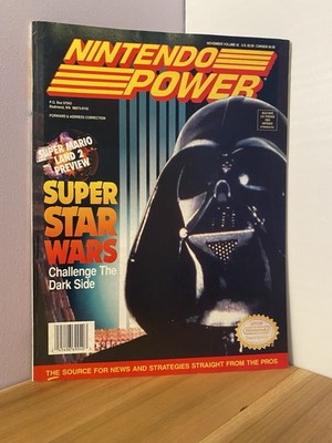 Nintendo Power Volume 42 November 1992 Super Star Wars W/Batman Returns Poster