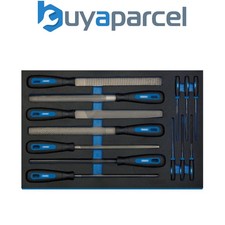 Draper 63513 Hand File Set in 3/4 Drawer EVA Insert Tray (13 Piece)