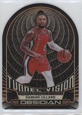 2019 Panini Obsidian Tunnel Vision Electric Etch Orange 24/35 Damian Lillard hs9