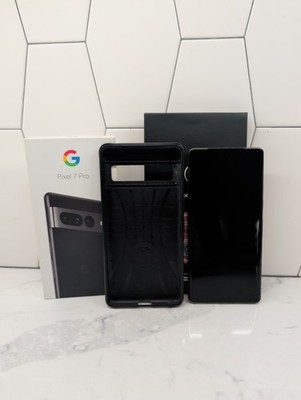 Google Pixel 7 Pro 256GB Obsidian Unlocked w/ GrapheneOS, De-Googled