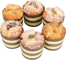 6 Pcs Fake Cupcake Faux Cakes Simulation Realistic Food Cupcake Bread Dessert fo