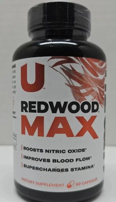 UMZU Redwood MAX 60 Capsules | Boost Nitric Oxide, Blood Flow & Stamina USA