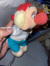 The Disney Store Plush 8" Peter Pan Smee Mini Bean Bag Captain Hook