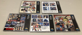 Lot 4 SNK Neo Geo CD, Last Blade, KOF 97&rsquo;, Real Bout Special, Sonic Wings 2