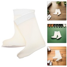 1 Pair Boot Liners: Men Insulated Rain Boot Liners - Warm Socks For Hiking