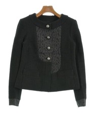 CHANEL Jacket Black 36 Approx. XS 2200444050151