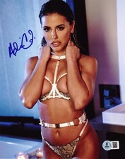 Hot Sexy Adriana Chechik Signed 8x10 Photo Adult Star Authentic Auto Beckett