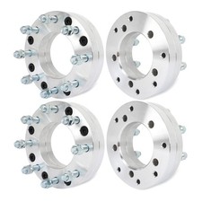 4x 2 51mm Wheel Adapters 5x5.5 To 8x6.5 14x1.5 4-qty Aluminum Shank Length