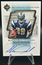 2004 Ultimate Collection Signatures Steven Jackson RC On-Card Auto #124 SP /250