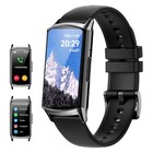 Ruopoem H29 Damski Smartwatch CZARNY Silikonowa bransoletka