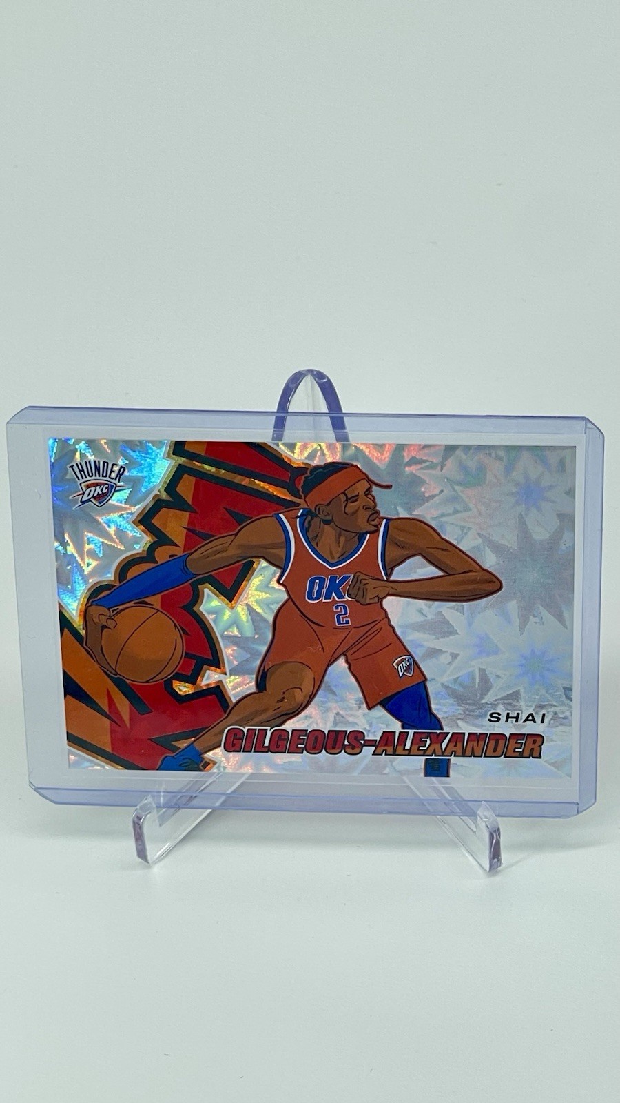 2024 Revolution Shai Gilgeous‑Alexander Kaboom! Horizontal OKC Thunder NBA SSP 