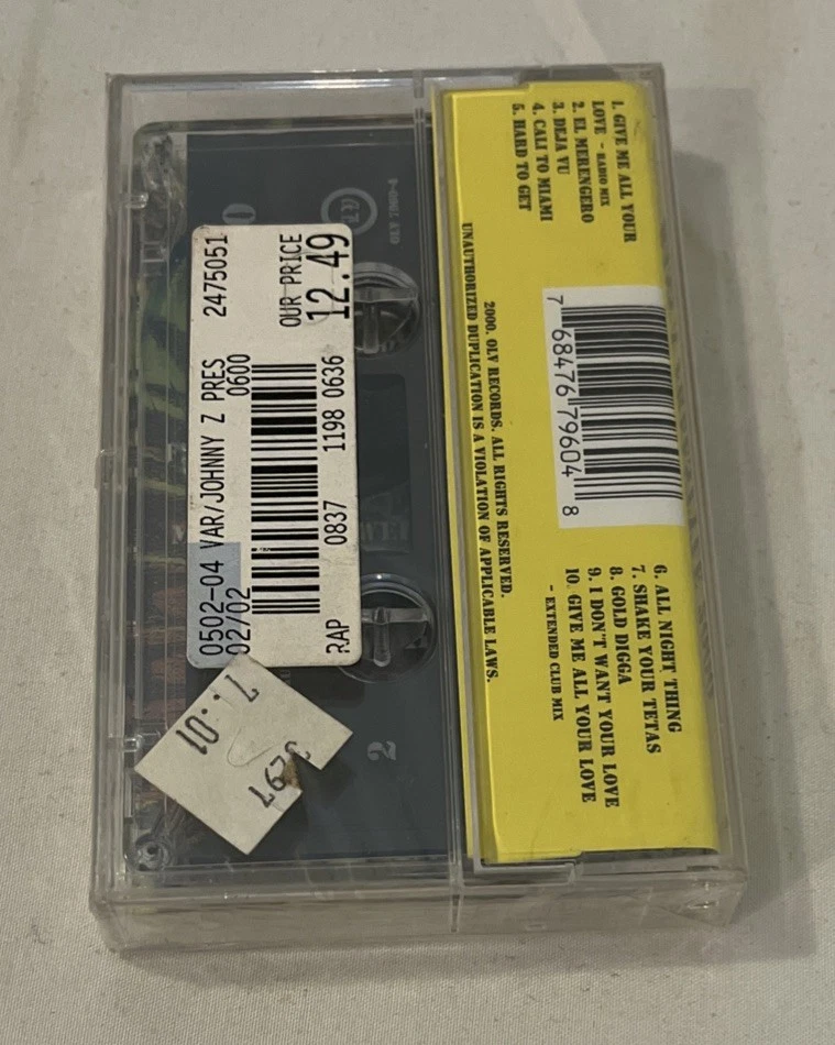 Jonny Z Bass N Freestyle 2000 Rap Hip Hop Rosa Linda Nayja S Factor Mr Mixx New - Image 2 of 3