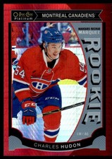 2015-16 O-Pee-Chee Platinum Marquee Rookies Red Prism Charles Hudon Rookie