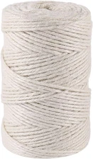3Mm Jute Twine, 328 Feet Thick Twine String for Crafting, Gift Wrapping, Gardeni