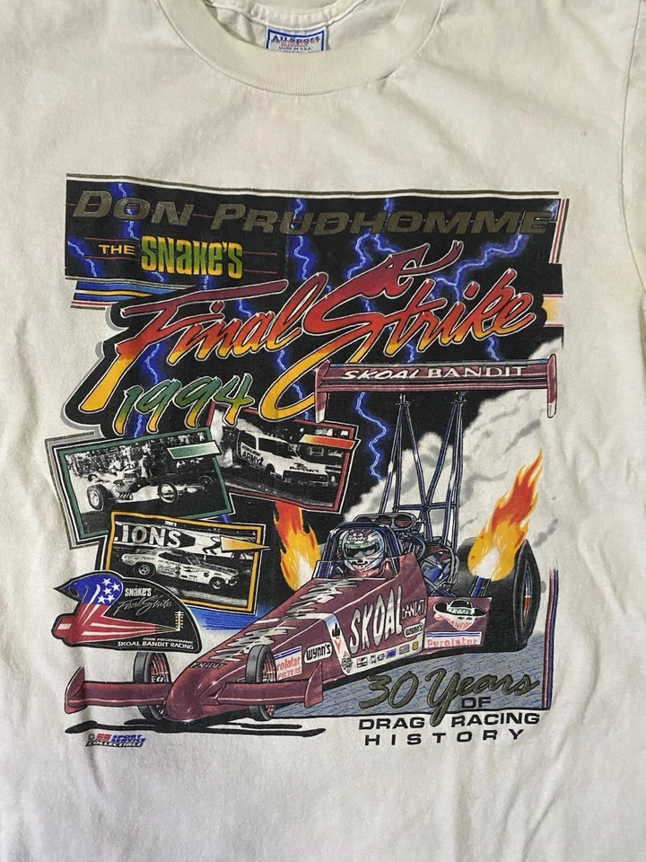 Camiseta De Colección NHRA Don Prudhomme Final Strike 1994 Foto 3 de 4