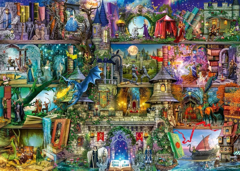 Myths and Legends Puzzle 1000 Piece Fantasy Jigsaw Puzzle - Image 2 of 4