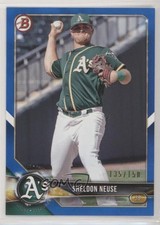 2018 Bowman Draft Blue 135/150 Sheldon Neuse #BD-123 s3g