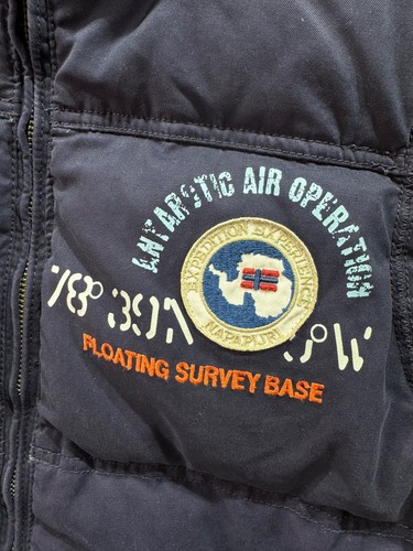Napapijri Antarctic Air Operation Down Vest Men’s Jacket Size M - Picture 2 of 24