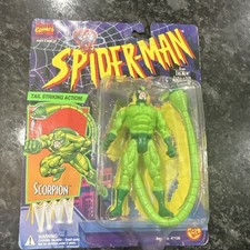 Toy Biz Spider-Man Scorpion Action Figure Tail Striking Action 47126