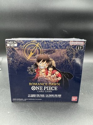 One Piece OP-01 Romance Dawn Booster Box BLUE BOTTOM English Wave