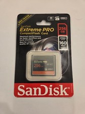 SanDisk 256GB Extreme PRO CompactFlash Memory Card