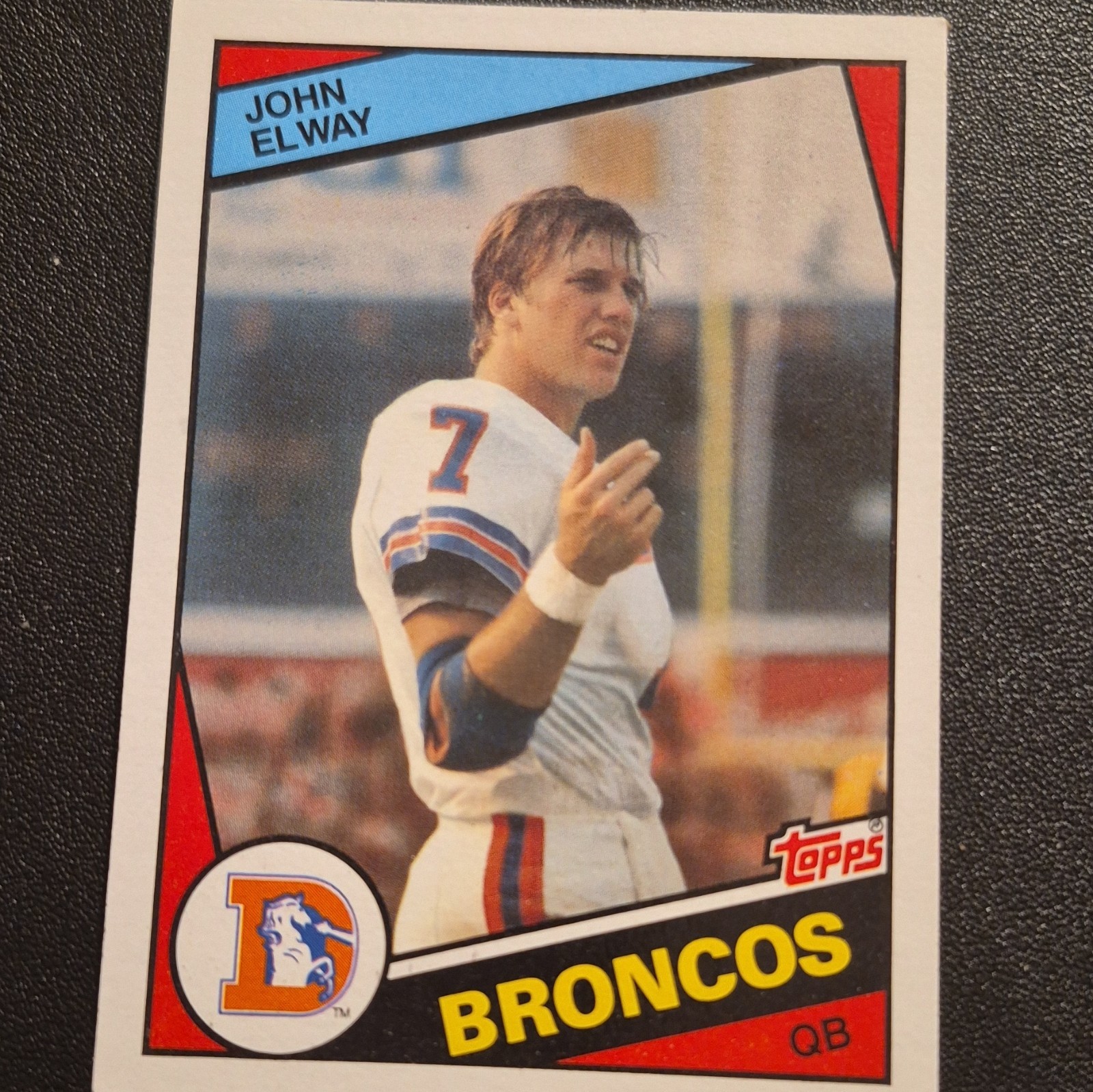 Topps 1984 Topps - John Elway #36 Rookie Denver Broncos Football Card
