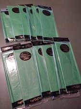 Tissue Wrapping Gift Paper 12 Bulk 120 Sheets 26x20 Inches Green