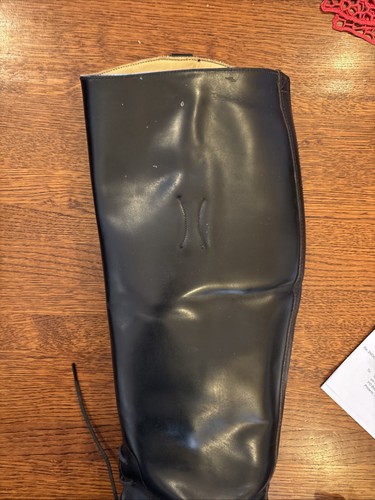 Essex Magic Womens W950 Leather Long Riding Boots 6.5  USA MADE - Picture 7 of 14