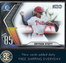 Bryson Stott 2022 Bowman Bowman Scouts' Top 100 #BTP-85 Philadelphia Phillies
