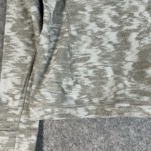 Lululemon Its Rulu Run Women’s 6 1/4 Zip Shirt Data Rush Mini Jacquard Slim Fit - Picture 10 of 10