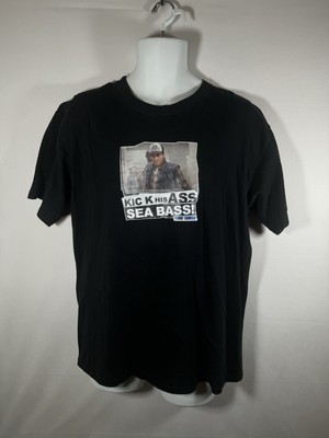 Vintage 90s Dumb and Dumber Kick His Ass Sea Bass Black T Shirt Men s Sz Large