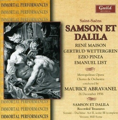 Camille SaintSa CD Metropolitan Opera Chorus - wie neu
