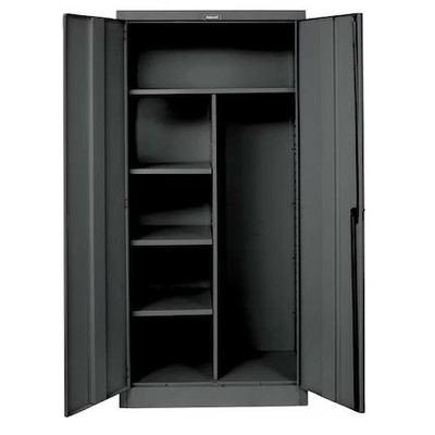 Hallowell 855C24me Combo Wardrobe Storage Cabinet, 78 In H, 36 In W, 24 In D,