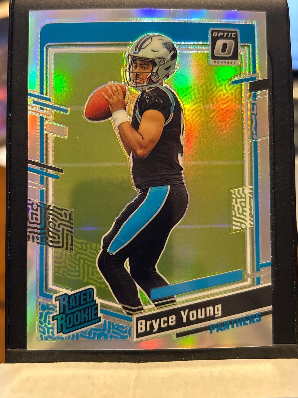 Bryce Young Panini Donruss Optic #213 Holo