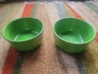 Set of 2 Fiesta Gusto 6" Bowls Retired Shamrock Green Fiestaware