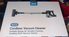 INSE N5S Cordless Handheld Stick Upright Vacuum Cleaner- Blue, NEW IN BOX w/BATT