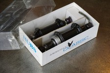 Vintage black American classic hubs 126/100 mtb/road 36h