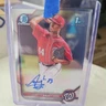 2022 Bowman Chrome Prospects Andry Lara (Washington Nationals)