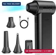 Compressed Air Duster - 150000RPM Super Power Electric Air Duster, 3-Gear Adjust