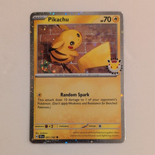 Pikachu - (Cosmo Holo) 051/162 Miscellaneous Cards & Products Holo
