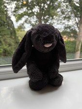 Jellycat Inky Bashful Bunny Medium Size Retired and Rare