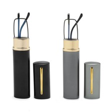 2 Pack Blue Light Blocking Reading Glasses Slim Pocket Readers With Pen Clip Cas
