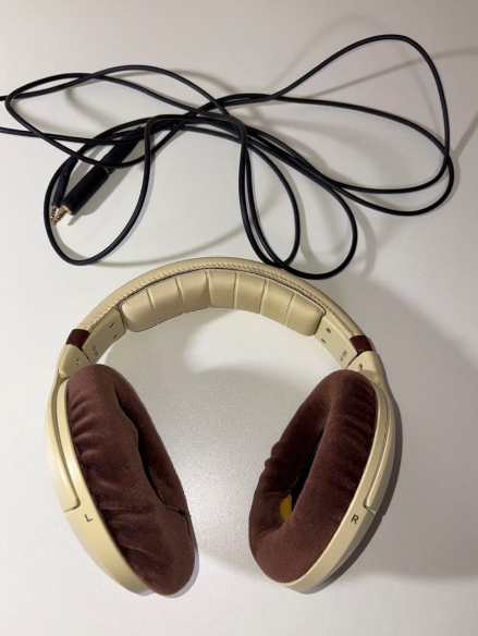 Sennheiser HD598 有線ヘッドホン クリーム色 SENNHEISER HD 598 Wired Headphones Used Tasted from Japan | eBay