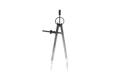Spring Divider Caliper Quick Nut Drafting Ruler Tool Woodworking 10 Inch