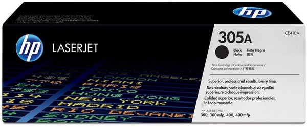 Hp 305A CE410A Original Toner Schwarz 2090 Seiten FüR Laserjet Pro M351 M451-image