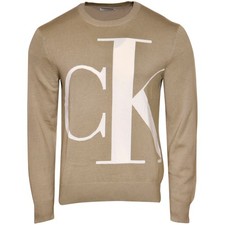 Calvin Klein Men's Sweater Seneca Rock Long Sleeve Crew Neck Pullover