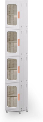 Narrow Storage Cabinet with Doors and Shelves Tall Skinny Bathroom Storage Kitch