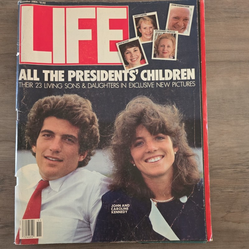 Life Magazine November 1984 JFK Jr and Caroline (Feature Children of Presidents)