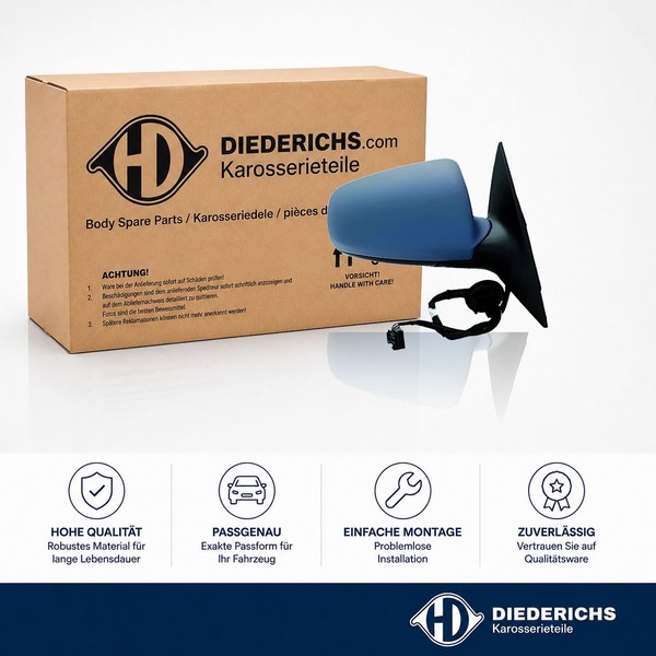 Aussenspiegel Rechts Diederichs 1026024 FÜR Audi-image