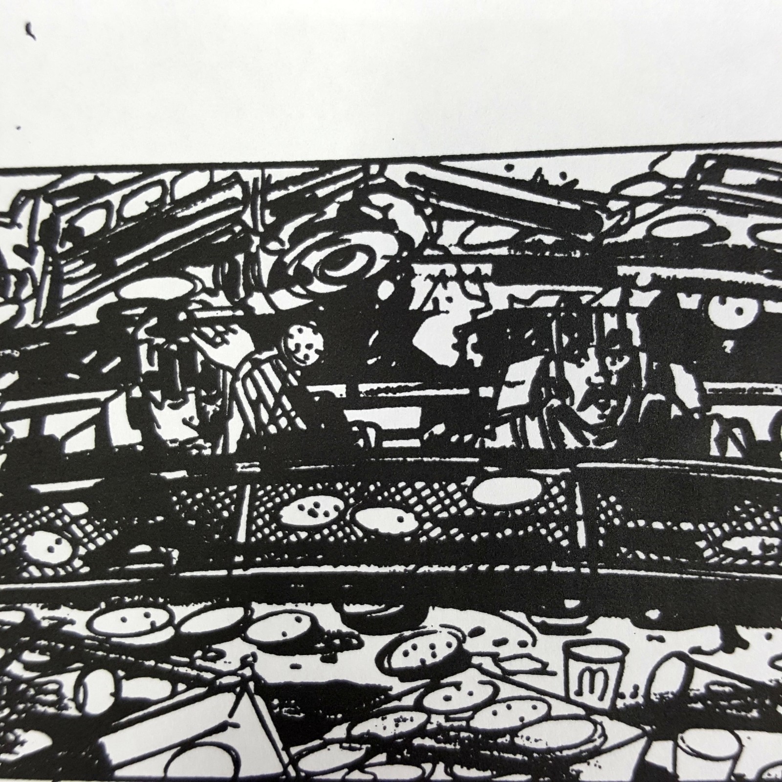 Image 14 of The Fifth Element - Production Used Storyboard, Cab Chase 169-170 , COA